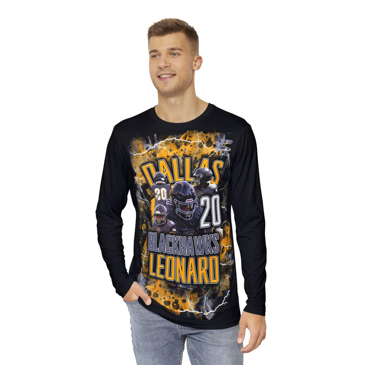CUSTOM - DALLAS Men's Long Sleeve Shirt (AOP)