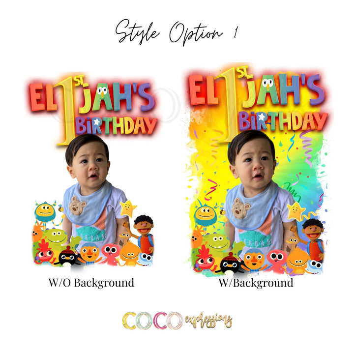 CUSTOM ORDER: Super Simple Songs Birthday Shirt, Custom Birthday Shirt for Boys, Family Shirts, personalized birthday shirt