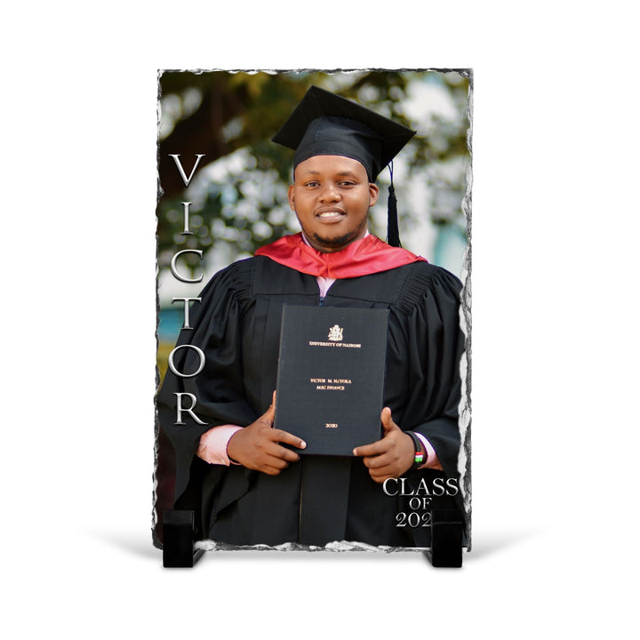 Graduation Photo Stone Plaque