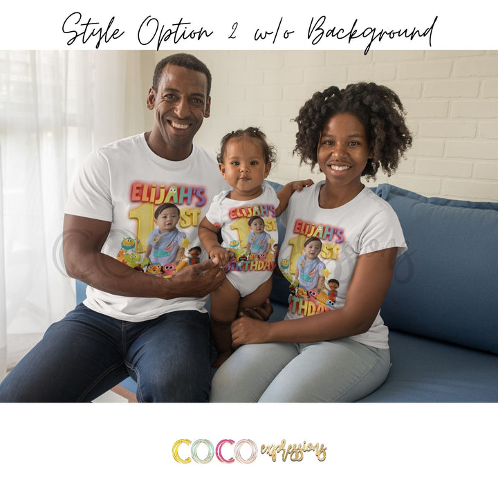CUSTOM ORDER: Super Simple Songs Birthday Shirt, Custom Birthday Shirt for Boys, Family Shirts, personalized birthday shirt