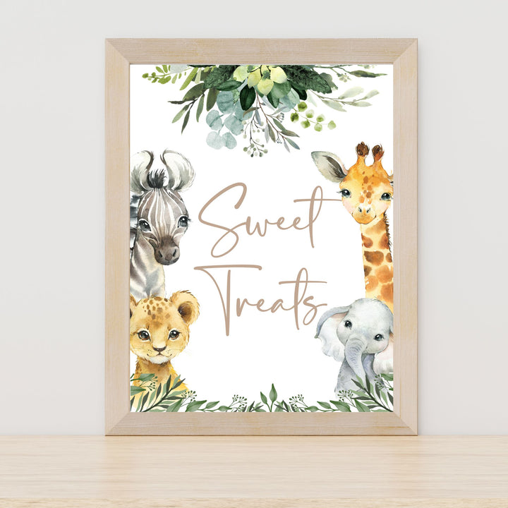 Safari Animal Baby Shower Invitation | Wild one invite | Jungle baby shower Invitation | Zoo Animal Baby Shower Invitation.