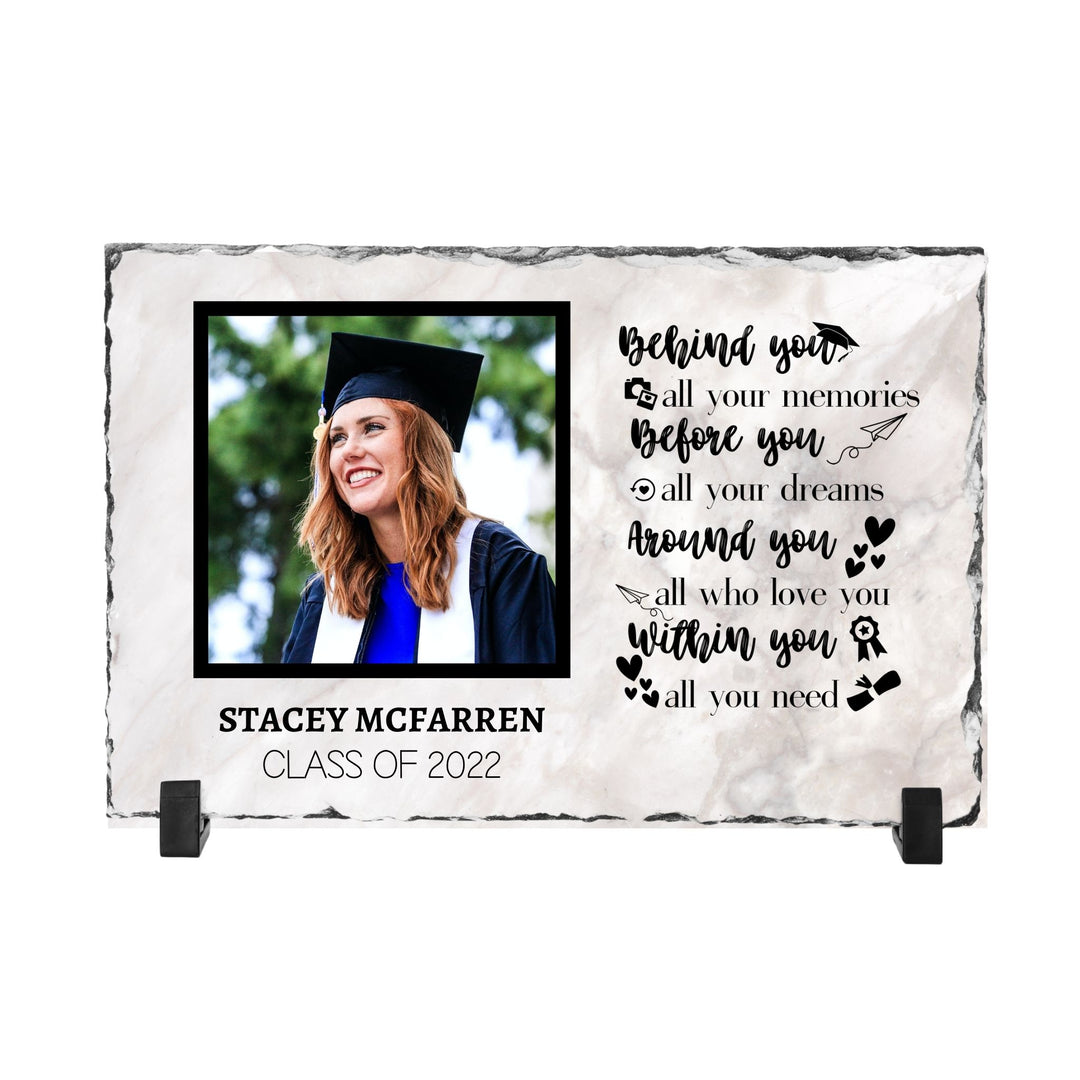 Graduation Stone Plaque | Before you poem Style:G