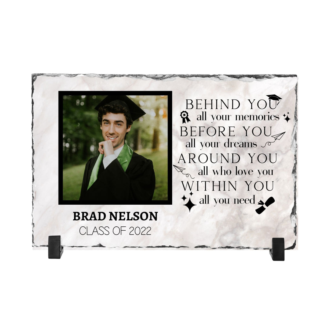 Graduation Stone Plaque | Before you poem Style:B3