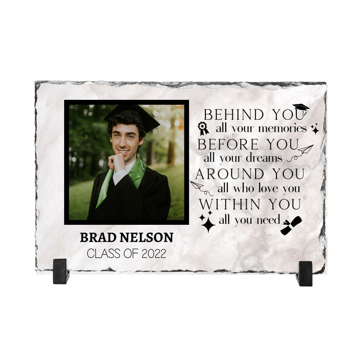 Graduation Stone Plaque | Before you poem Style:B3