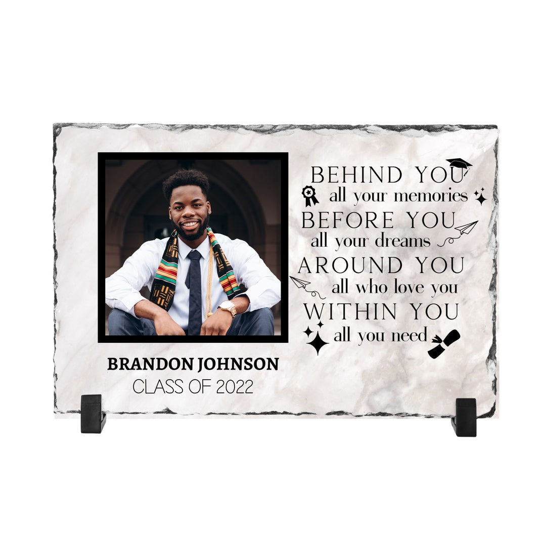 Graduation Stone Plaque | Before you poem Style:B2