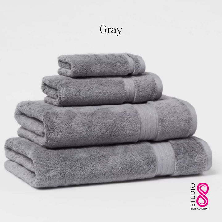Royal Crown Custom Monogrammed Towel
