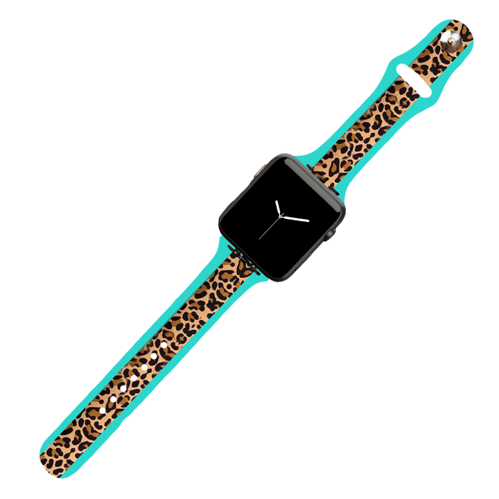 Mint Leopard Watch Bank