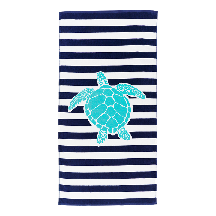 Turtle Stripe Towel