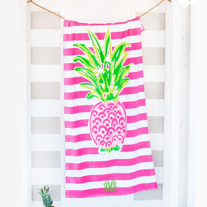Pineapple Stripe Towel