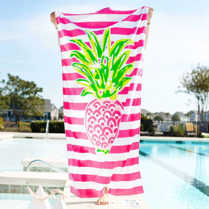 Pineapple Stripe Towel