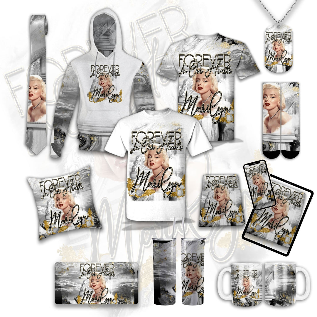 Custom Memorial Template - "Marble Agate"