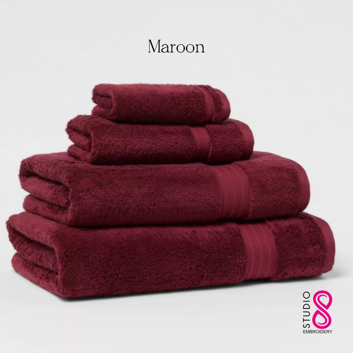 Royal Crown Custom Monogrammed Towel