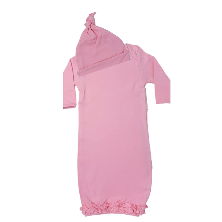 Personalized baby gown | Newborn Outfit (Applique)
