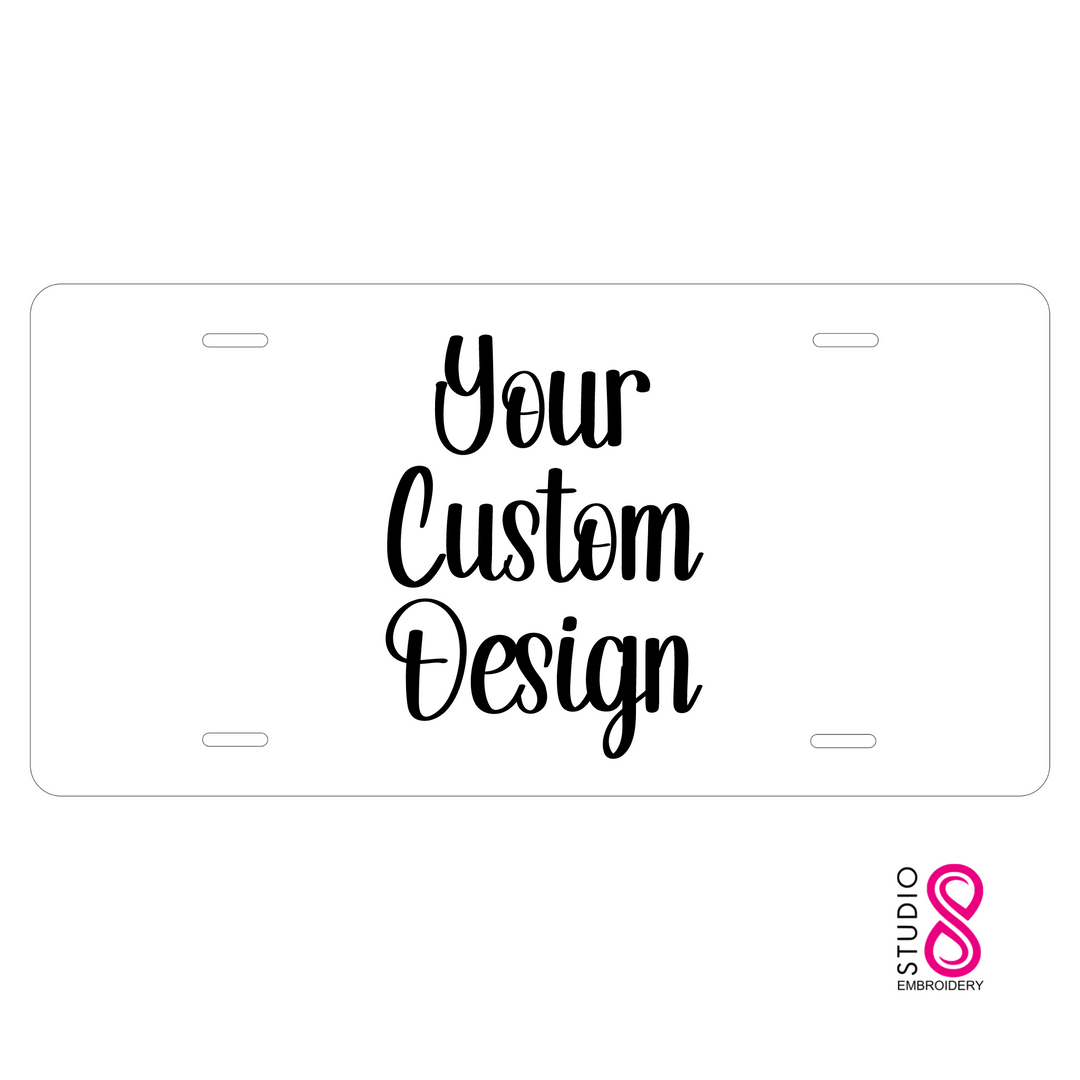Custom License Plate