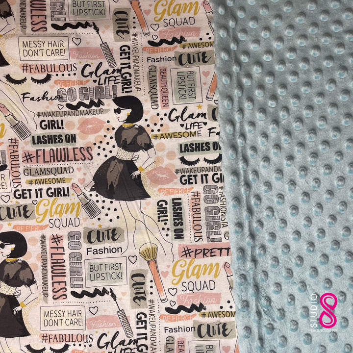 Personalized Minky Baby Blanket