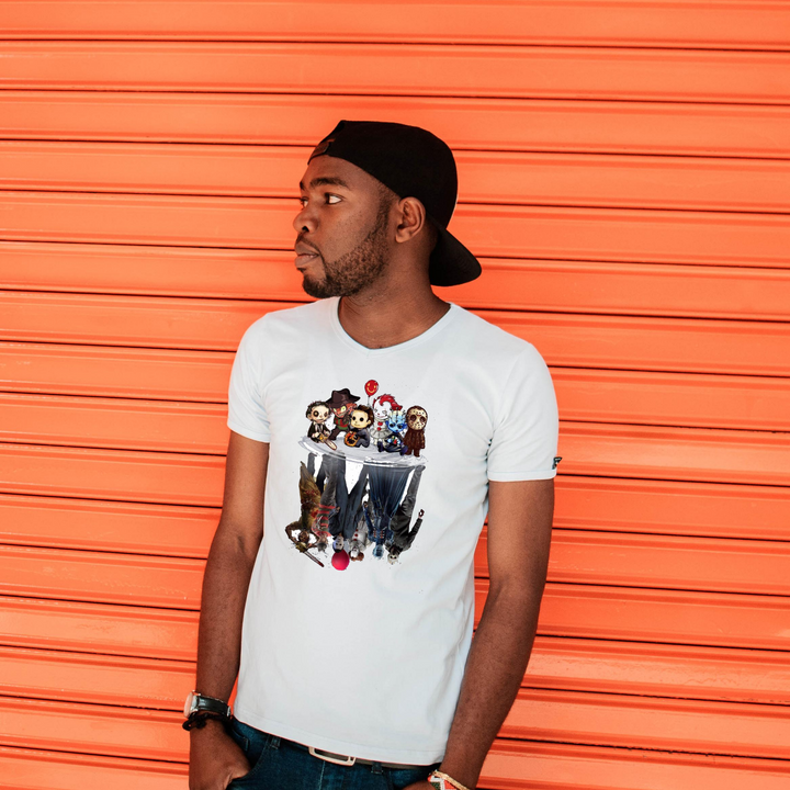 Scary Guys Reflection T-Shirt (Michael Myers/Jason/Freddy Inspired)