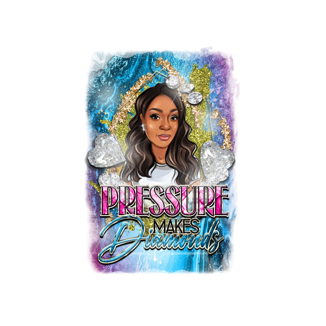Custom Template #163 "Pressure Makes Diamonds"