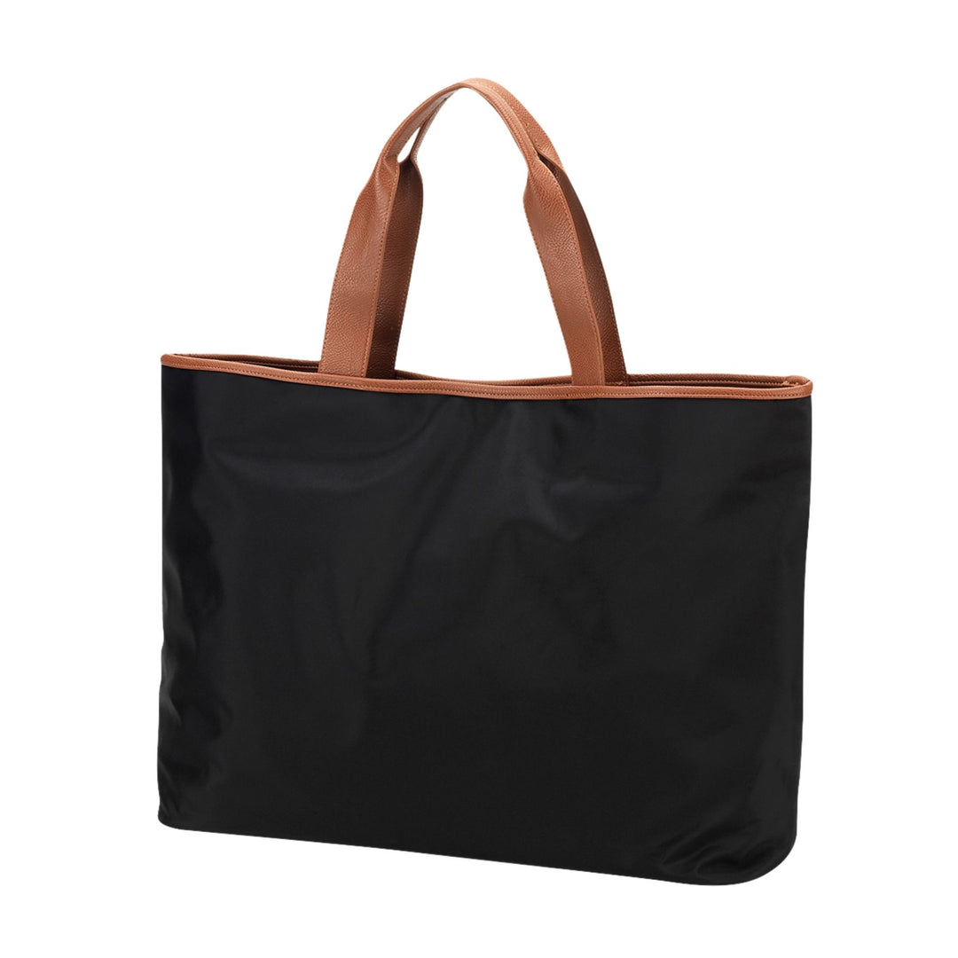 Black Nylon Ally Tote | Monogrammed Tote | Everyday Tote Bag