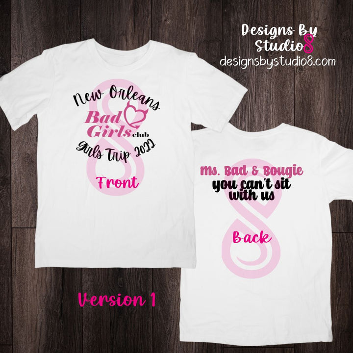 CUSTOM ORDER: BCG NEW ORLEANS GIRLS TRIP