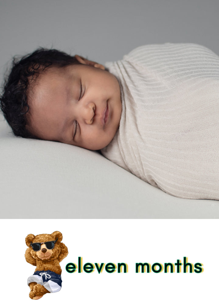 Chill Teddy Bear 12-Mth Growth Cards