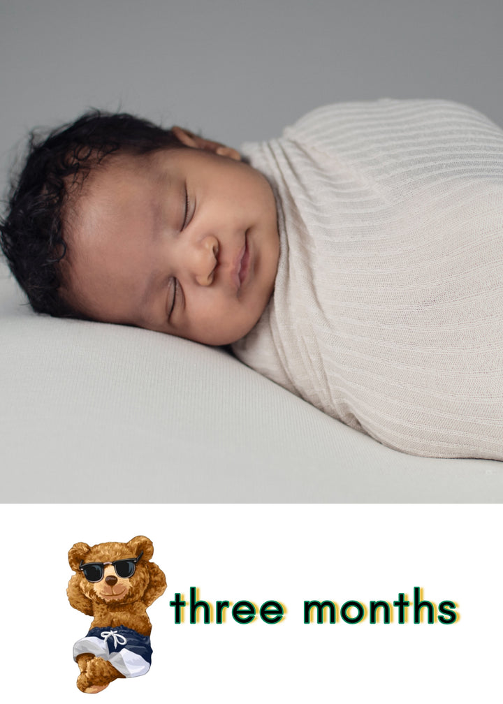 Chill Teddy Bear 12-Mth Growth Cards