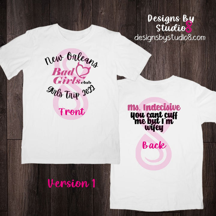CUSTOM ORDER: BCG NEW ORLEANS GIRLS TRIP