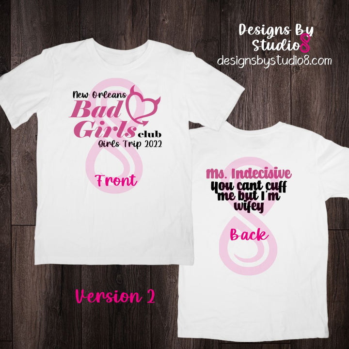 CUSTOM ORDER: BCG NEW ORLEANS GIRLS TRIP