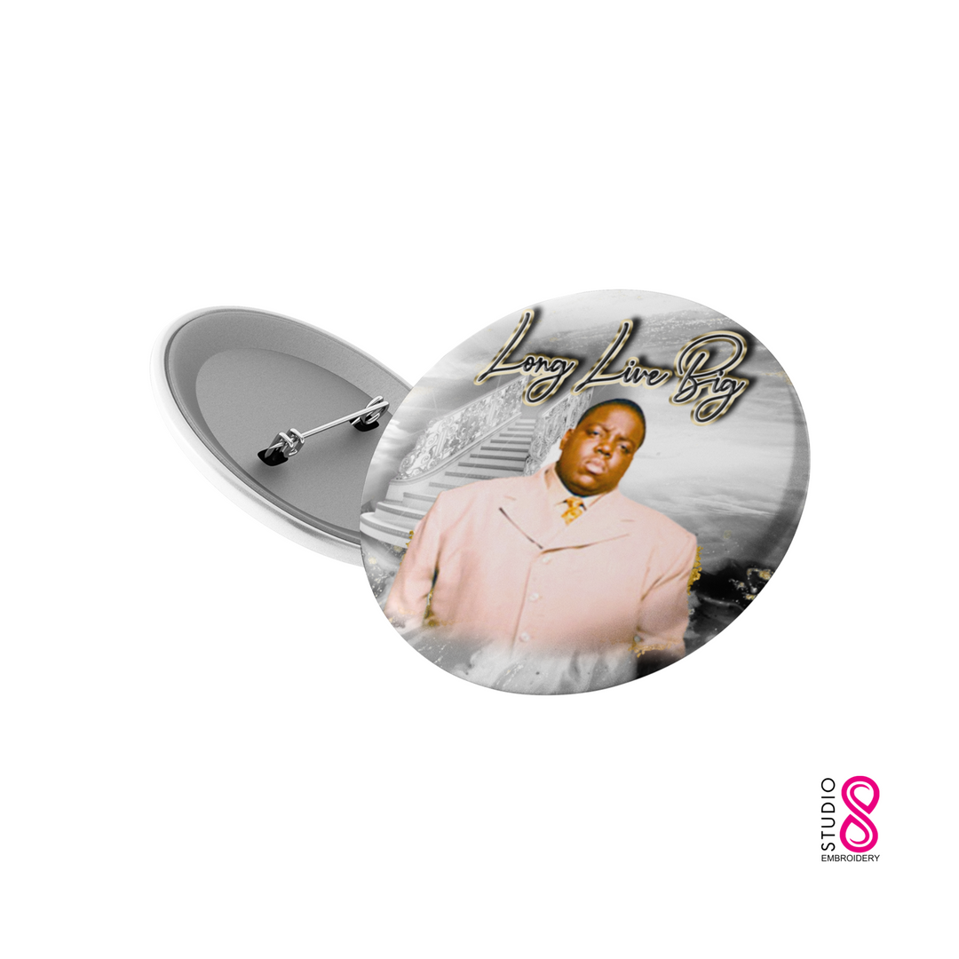 Agate Memorial Custom Pinback Button