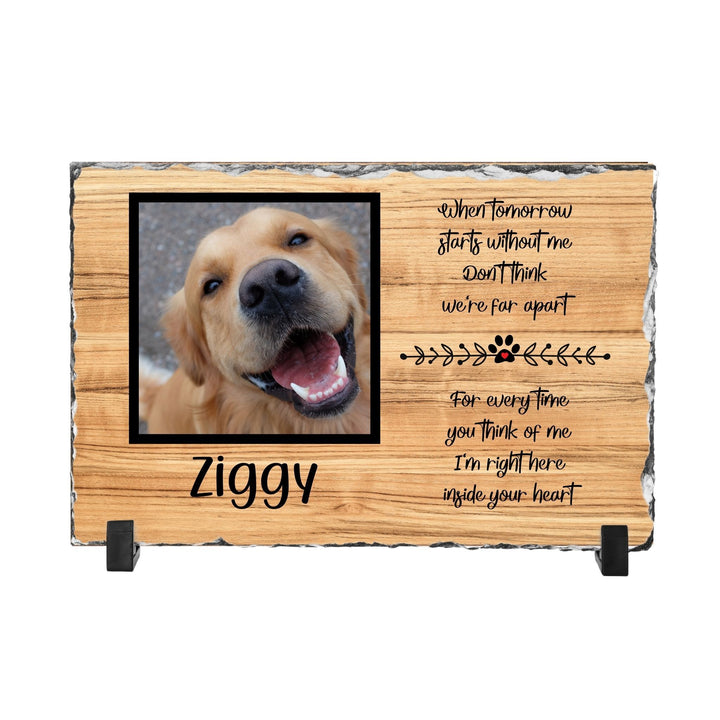 Custom Memorial Stone Plaque for Pets