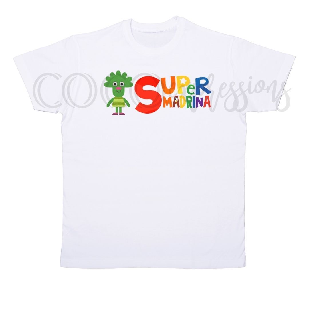 CUSTOM ORDER: Super Simple Songs Character Birthday Shirt, Custom Birthday Shirt for Boys, Family Shirts, personalized birthday shirt