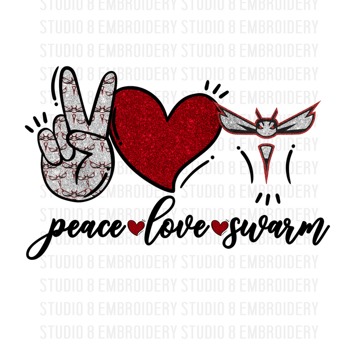 Template #121 - Swarm - Peace, Love, Swarm