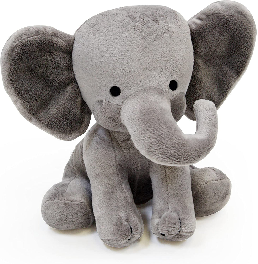 Custom Birth Stat Elephant Stuffed Animal - Butterfly