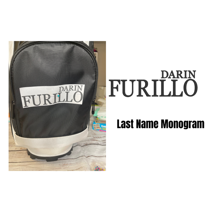 MONOGRAM ONLY: FURILLO: CUSTOM ORDER