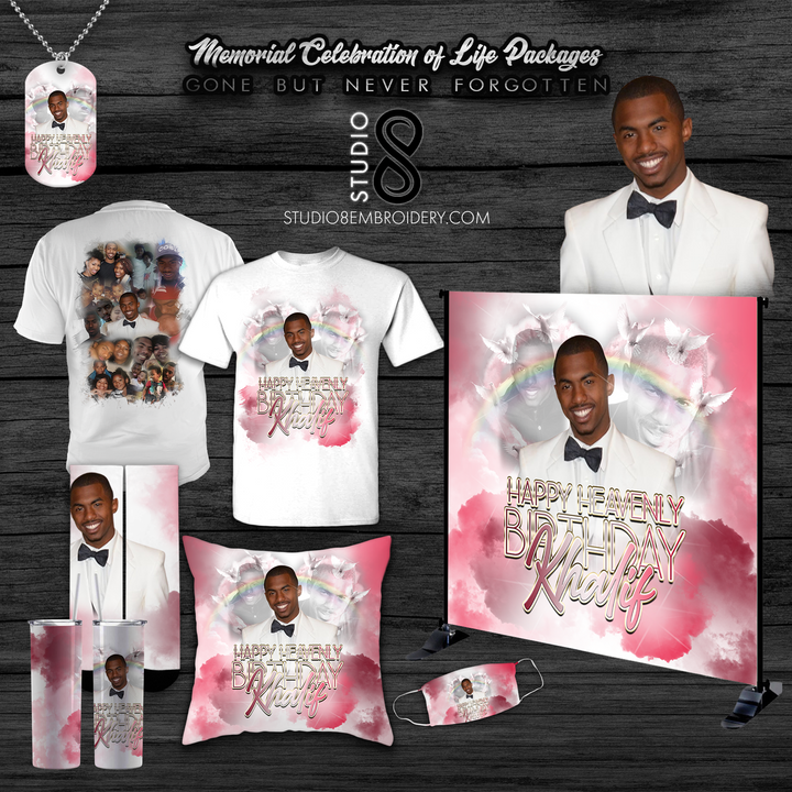 Khalif "Happy Heavenly Birthday" Forever in Our Hearts Memorial Bundle
