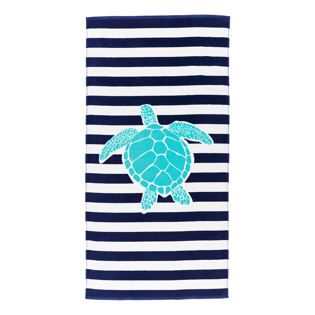 Turtle Stripe Towel