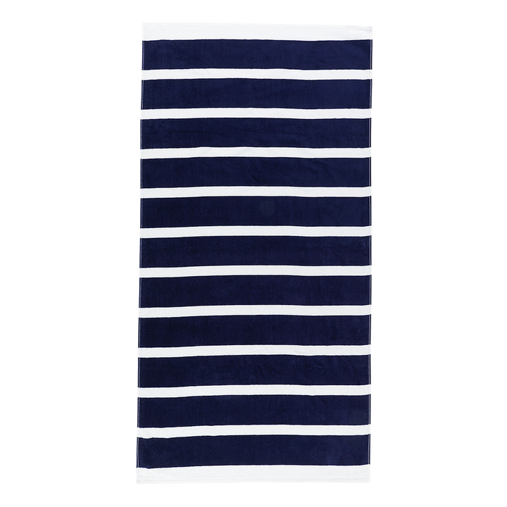 Navy Stripe Towel