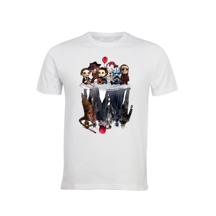 Scary Guys Reflection T-Shirt (Michael Myers/Jason/Freddy Inspired)
