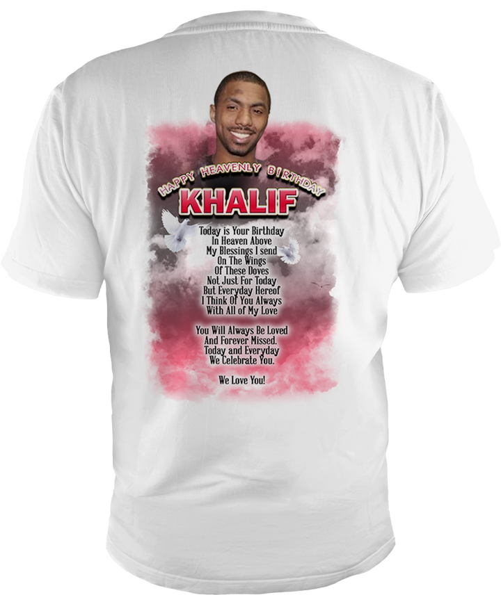 Khalif "Happy Heavenly Birthday" Forever in Our Hearts Memorial Bundle