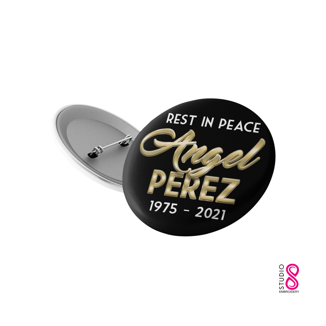 RIP Memorial Custom Pinback Button