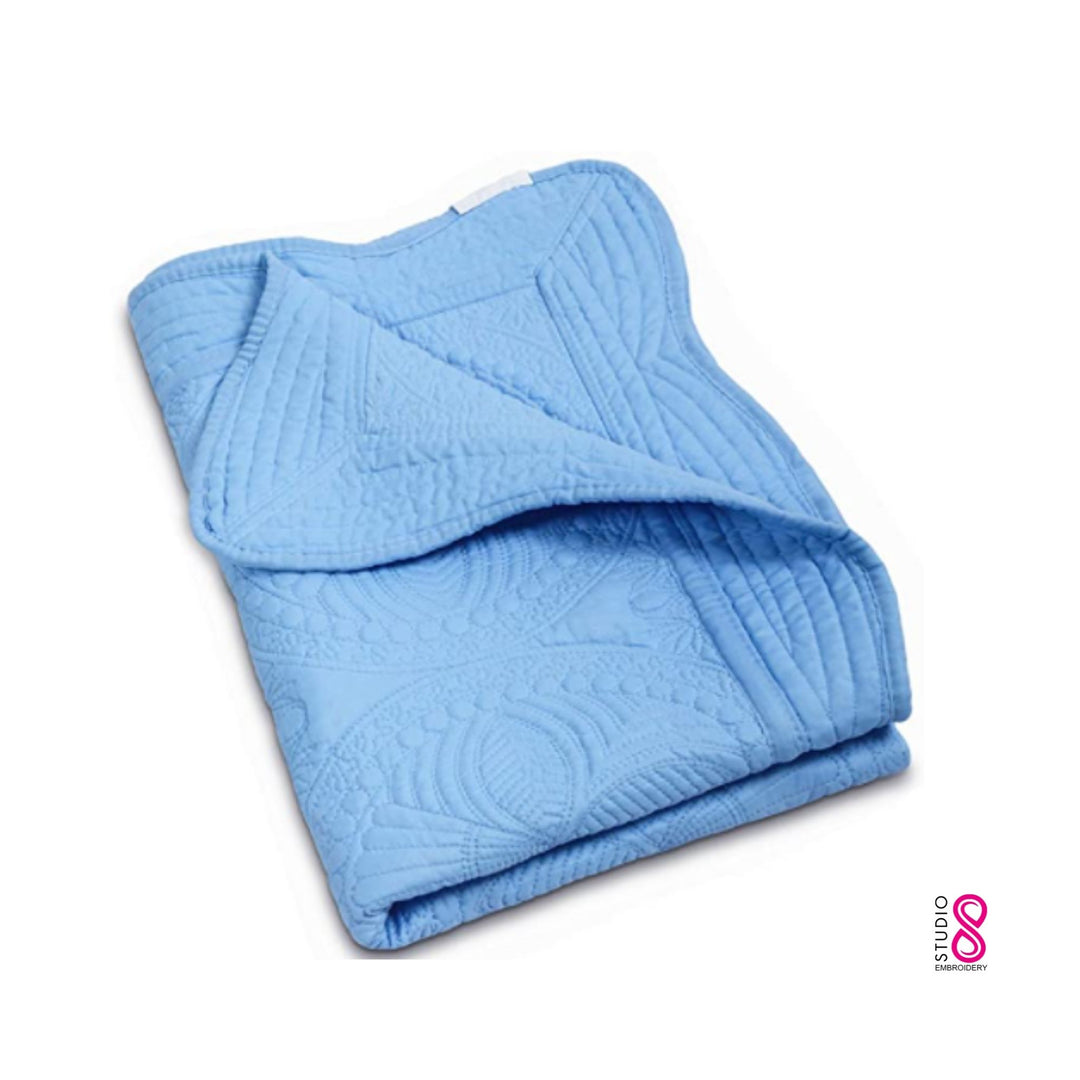 Personalized Heirloom Baby Blanket